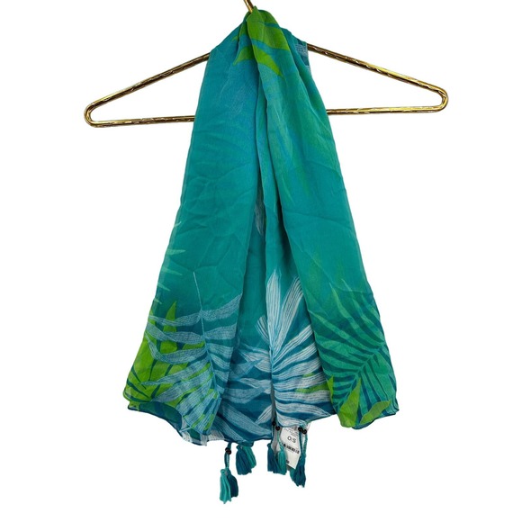 INC International Concepts Tropical Ombre Square Scarf, MSRP $38.50 - Picture 1 of 6
